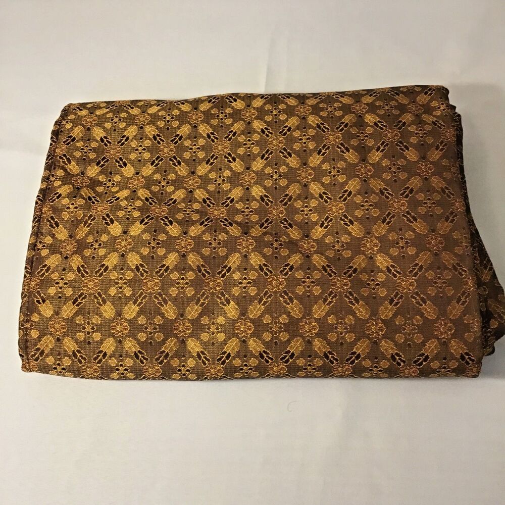 Croscill Galleria Brown Gold Queen Bedskirt  15" Split